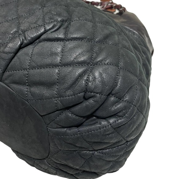 💎✨Authentic✨💎 Chanel Leather In the Mix 2way Hand-ground shoulder bag - Picture 11 of 16